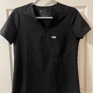 Black Figs Catarina Scrub top, XS